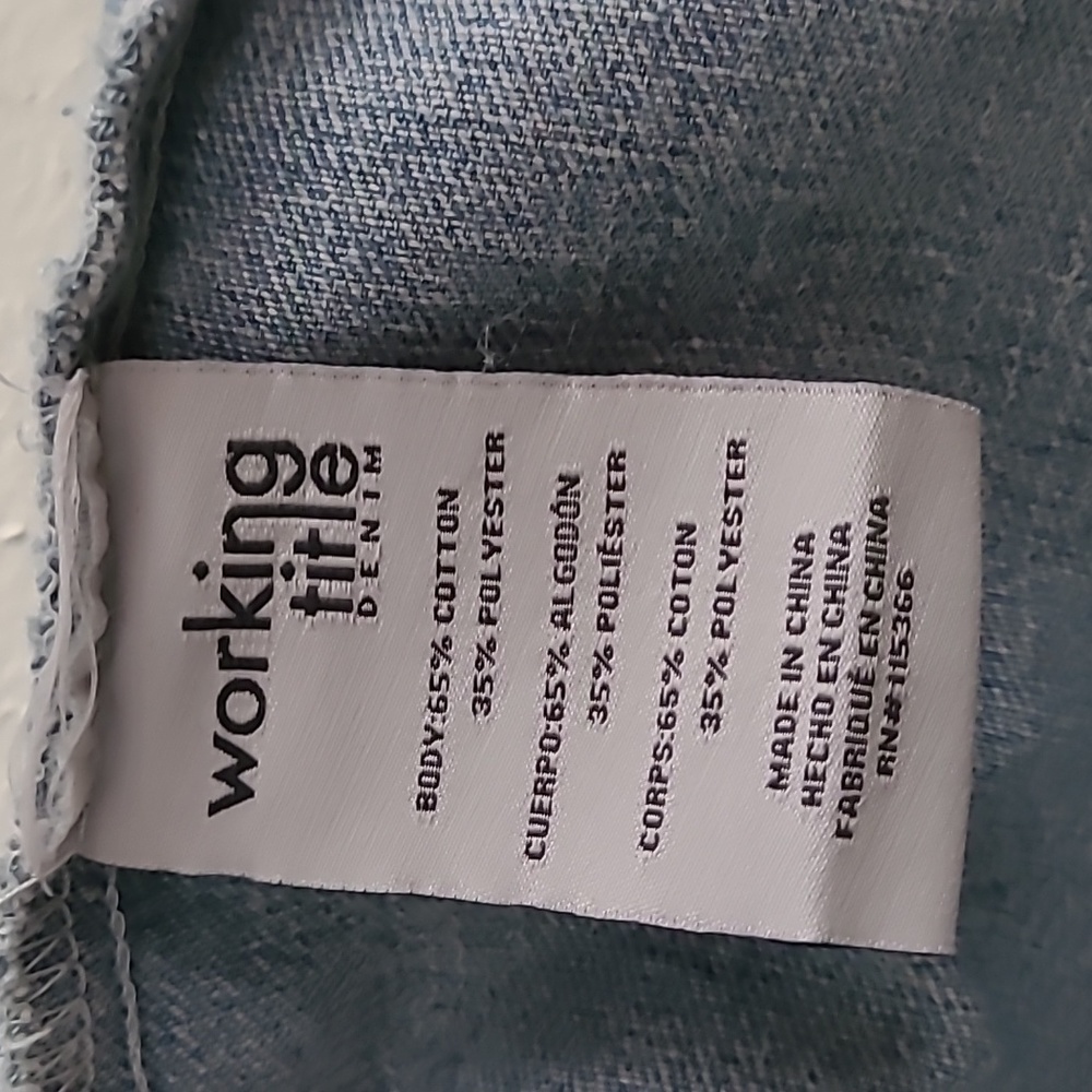 Working Title Denim Jacket - Picture 5 of 7